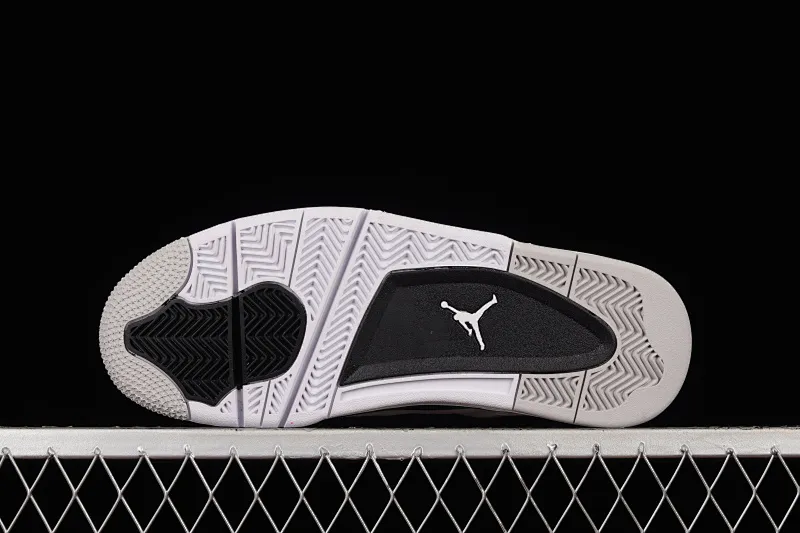 All categories Air Jordan Jordan series basketball shoes Air Jordan 4 L version Air Jordan 4 "Military Black" AJ4 Joe 4 gray and black stitching DH6927-111